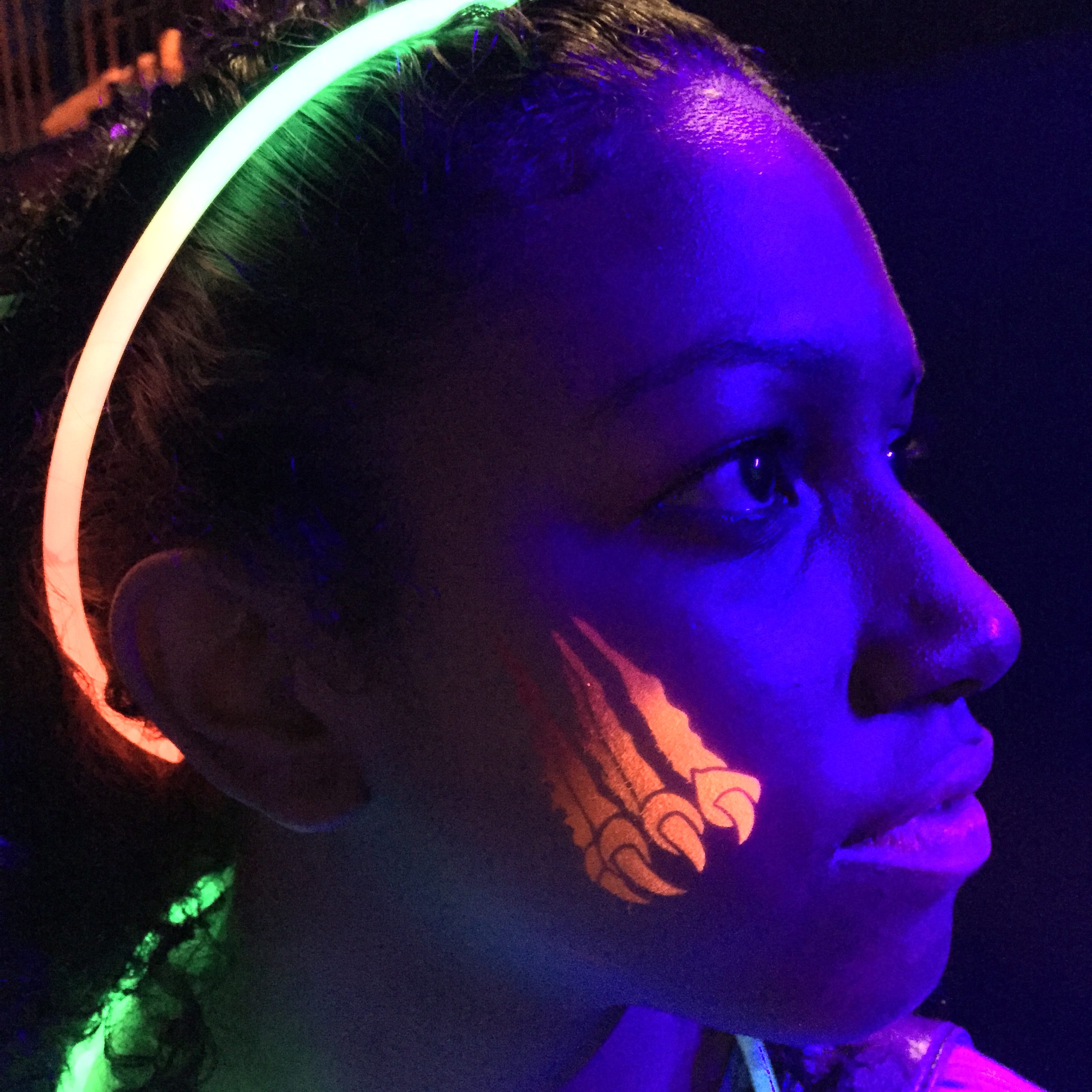 uv face tattoos